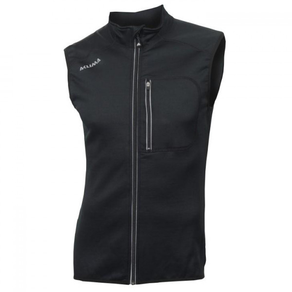 Aclima - Woolshell Vest - Merinogilet Gr L schwarz von Aclima