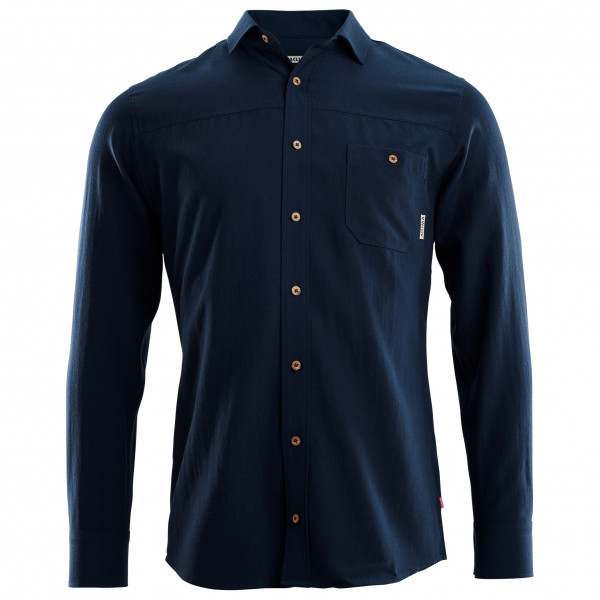 Aclima - Woven Wool Shirt - Hemd Gr L blau von Aclima