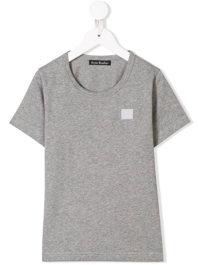 Acne Studios Kids Mini Nash Face T-shirt - Grey von Acne Studios Kids