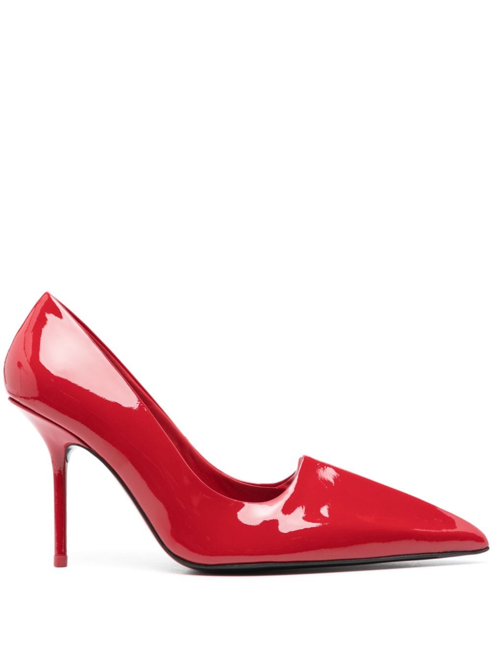 Acne Studios 100mm patent leather pumps - Red von Acne Studios