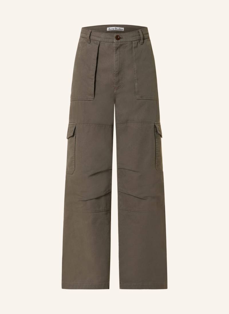 Acne Studios Cargohose Loose Fit gruen von Acne Studios