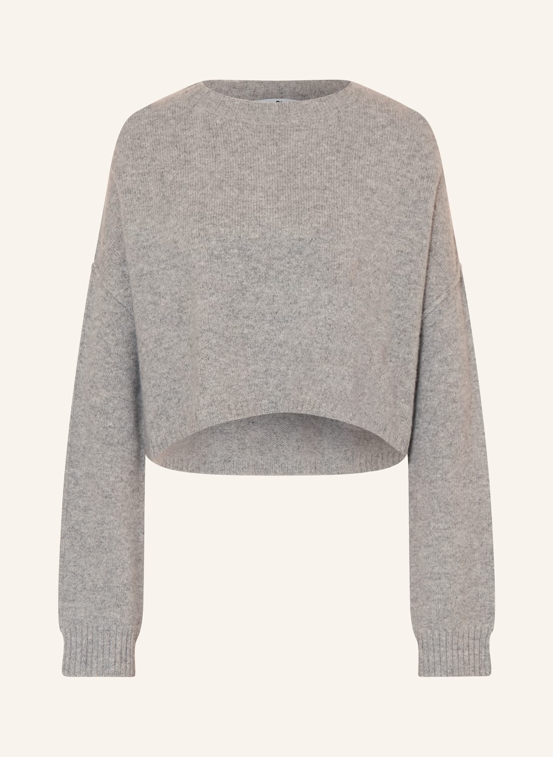 Acne Studios Cropped-Pullover Mit Cashmere grau von Acne Studios