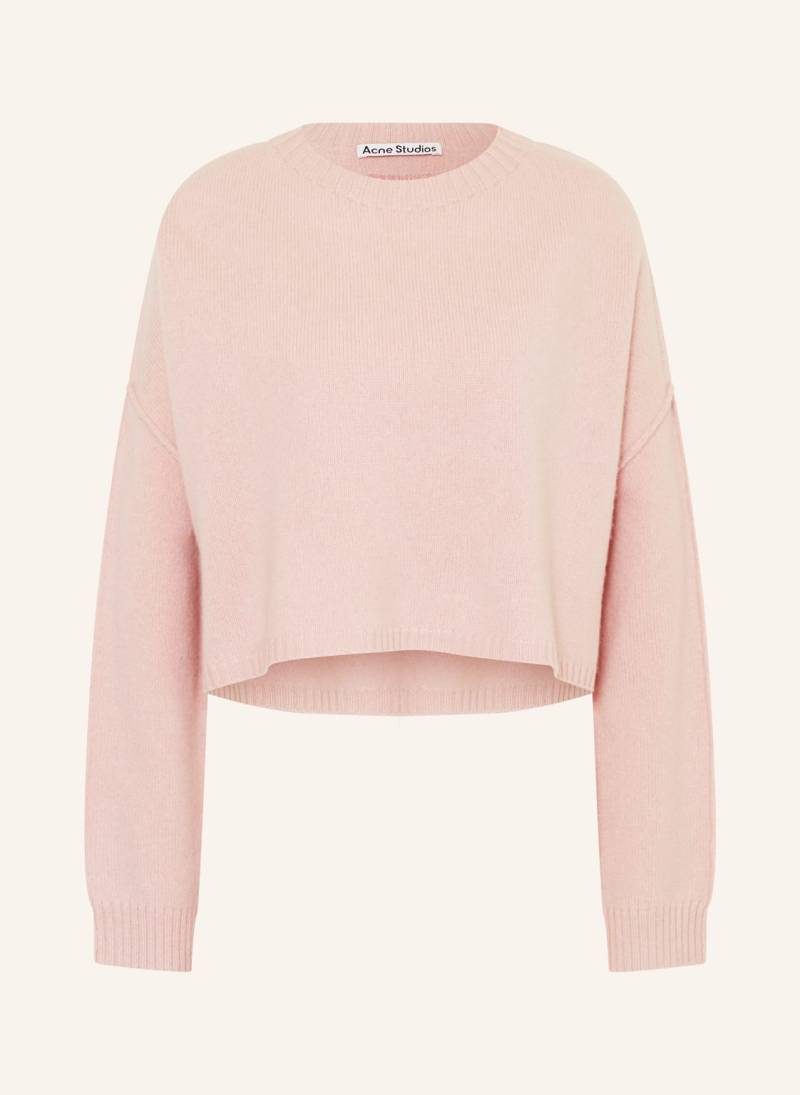 Acne Studios Cropped-Pullover Mit Cashmere rosa von Acne Studios