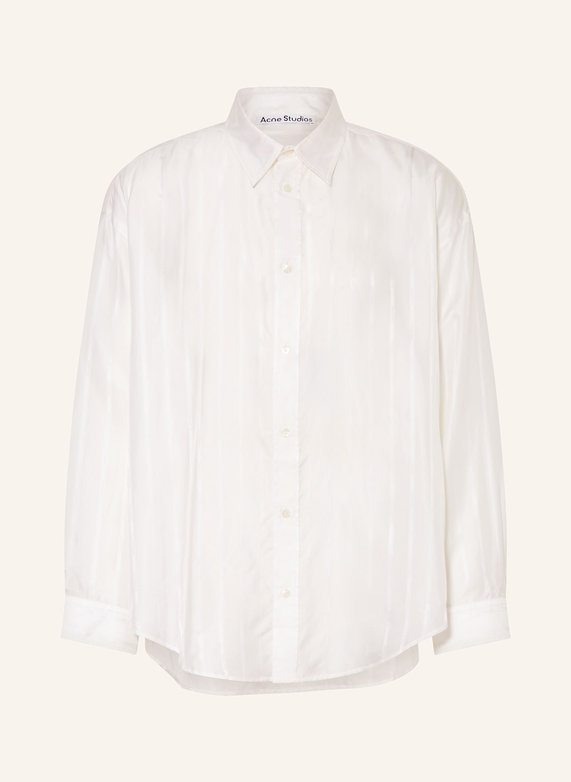 Acne Studios Hemd Comfort Fit weiss von Acne Studios