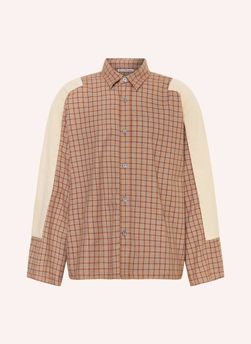 Acne Studios Hemd Regular Fit braun von Acne Studios