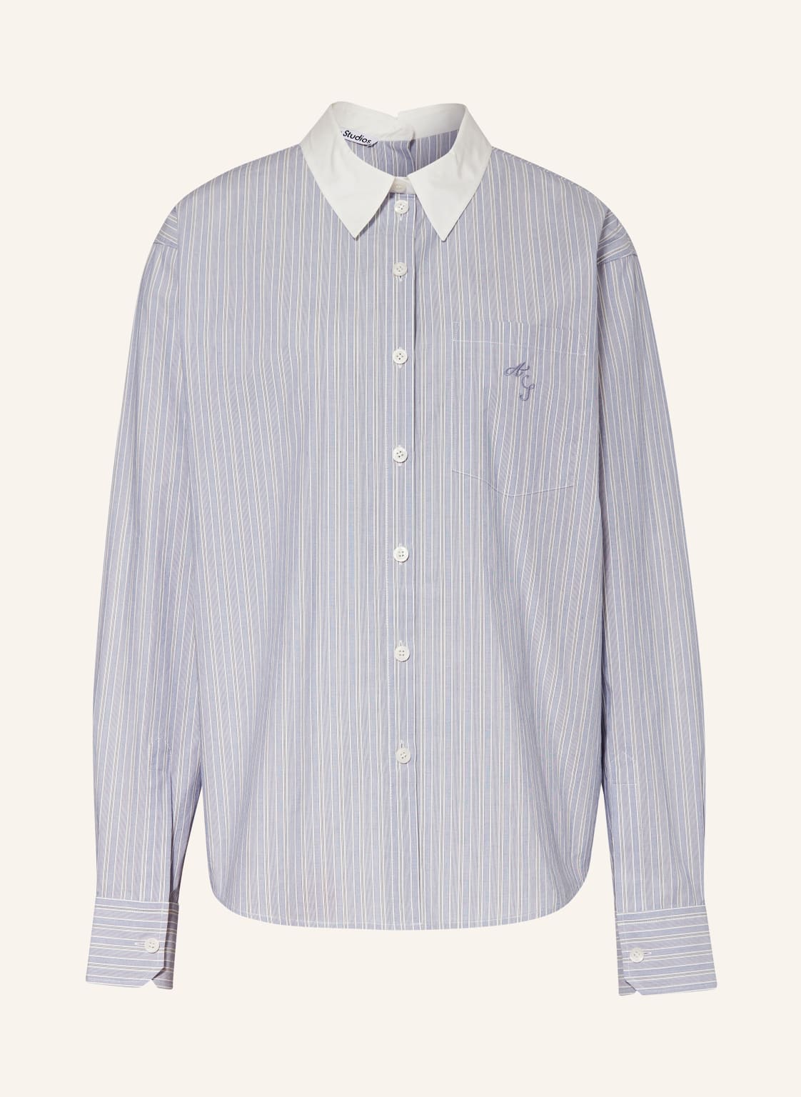 Acne Studios Hemdbluse blau Acne Studios Hemdbluse blau von Acne Studios