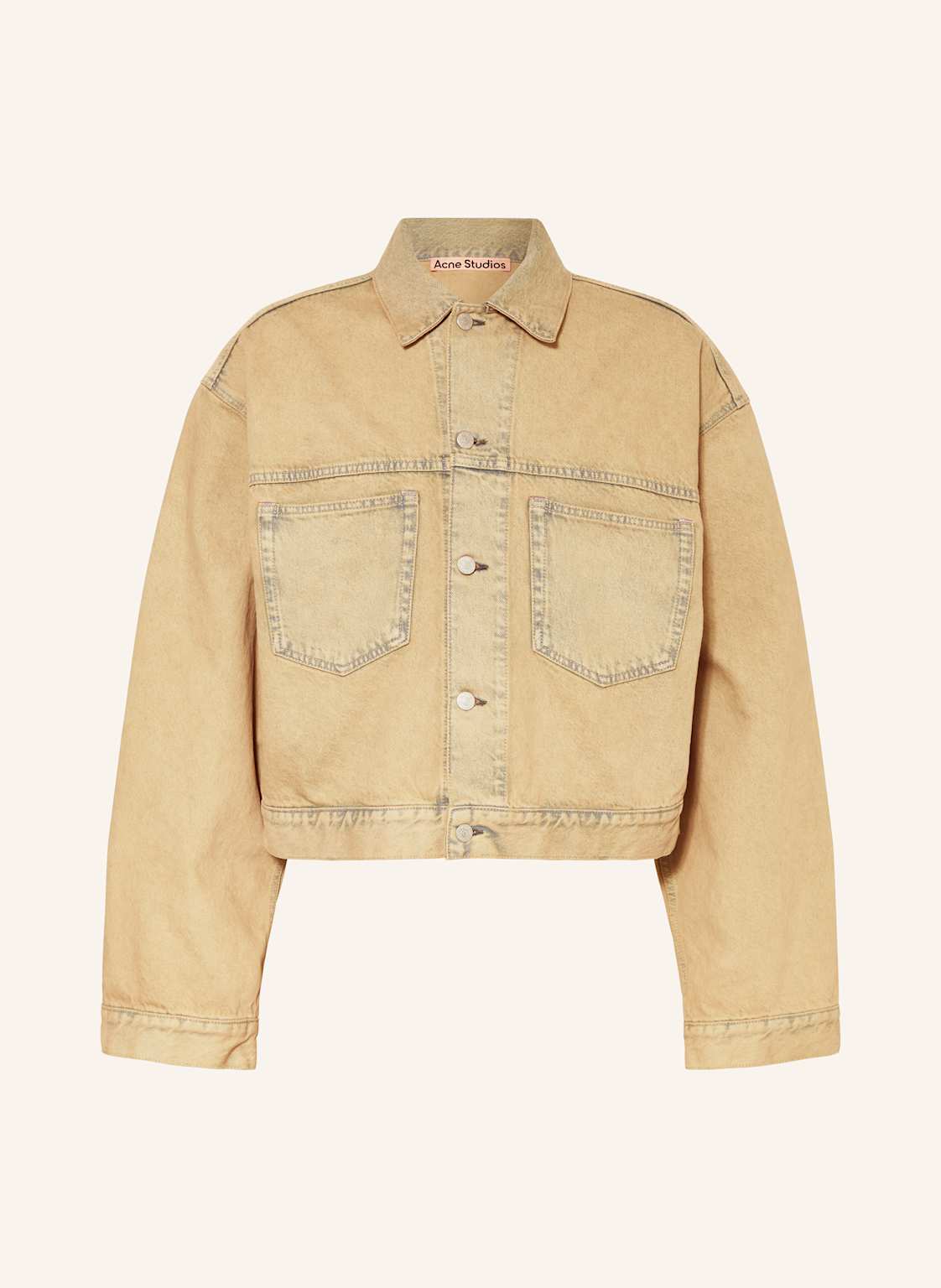 Acne Studios Jeansjacke beige Acne Studios Jeansjacke beige von Acne Studios