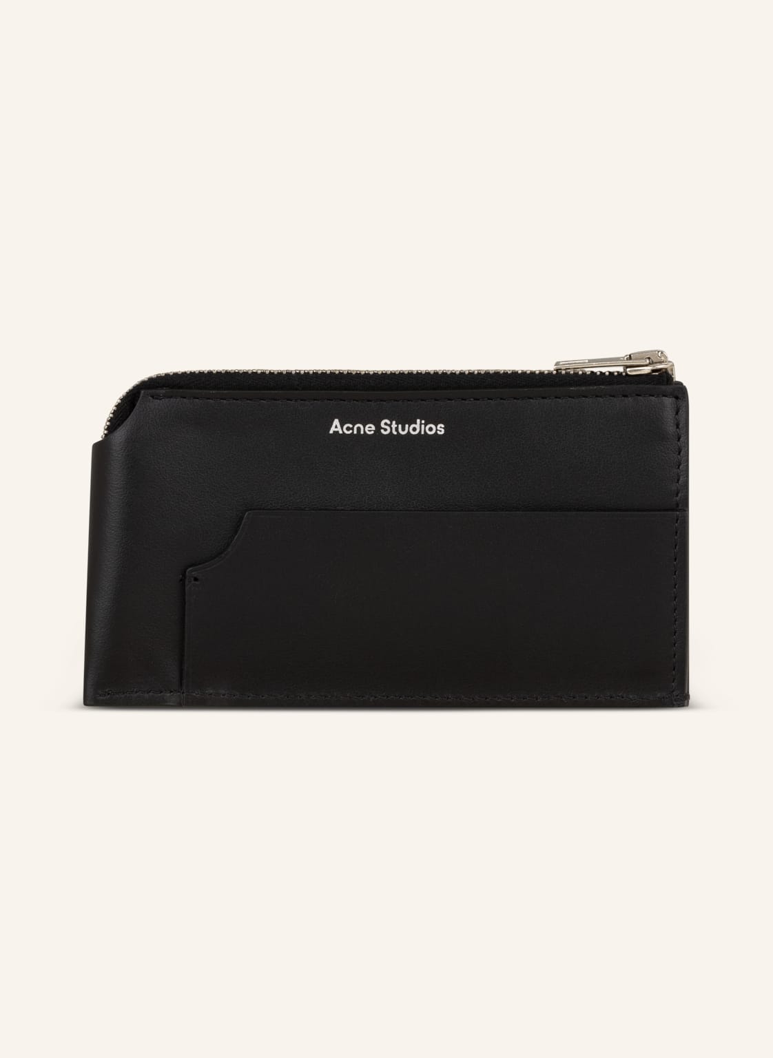 Acne Studios Kartenetui Mit Münzfach schwarz von Acne Studios