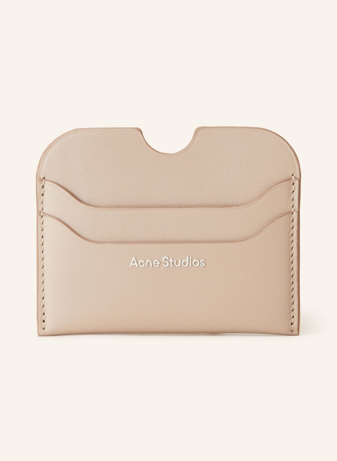 Acne Studios Kartenetui beige von Acne Studios