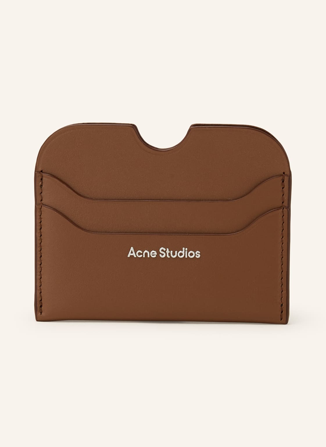 Acne Studios Kartenetui braun von Acne Studios