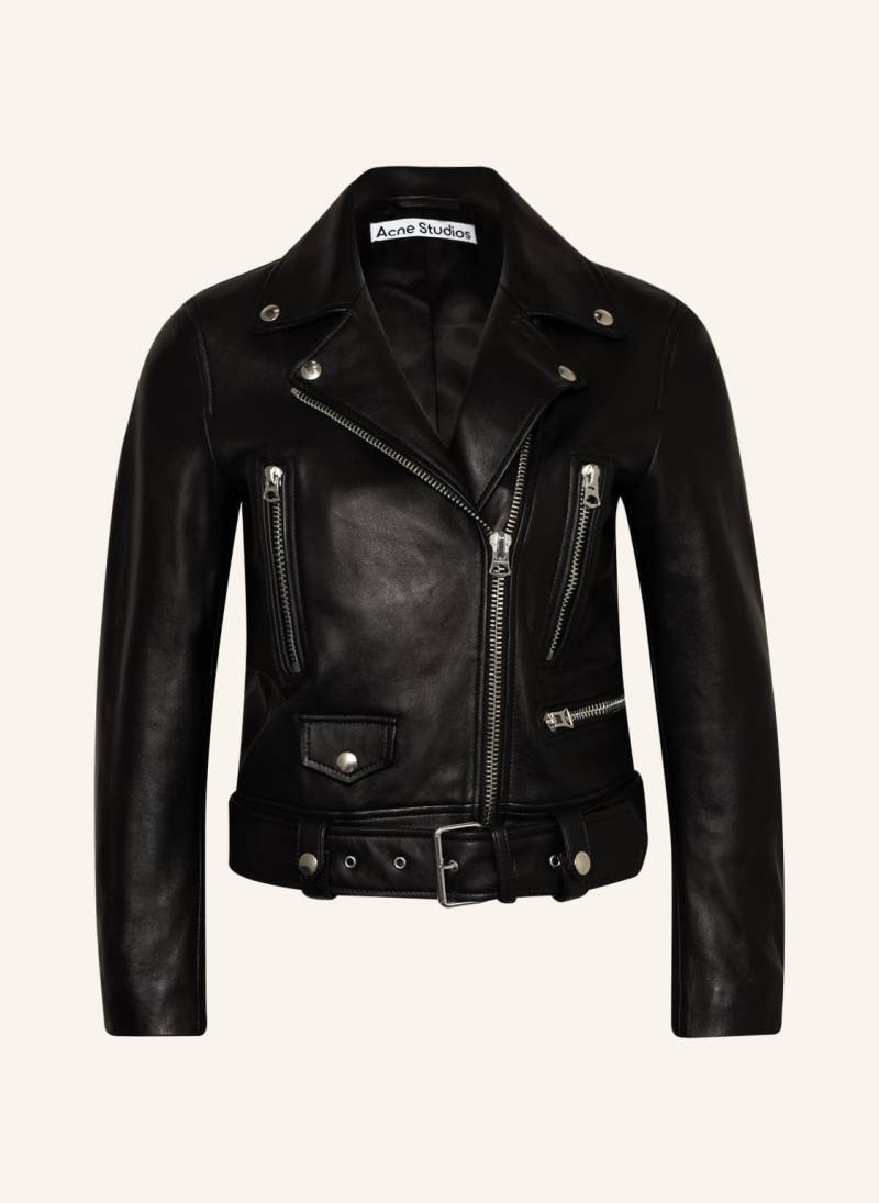 Acne Studios Lederjacke schwarz von Acne Studios