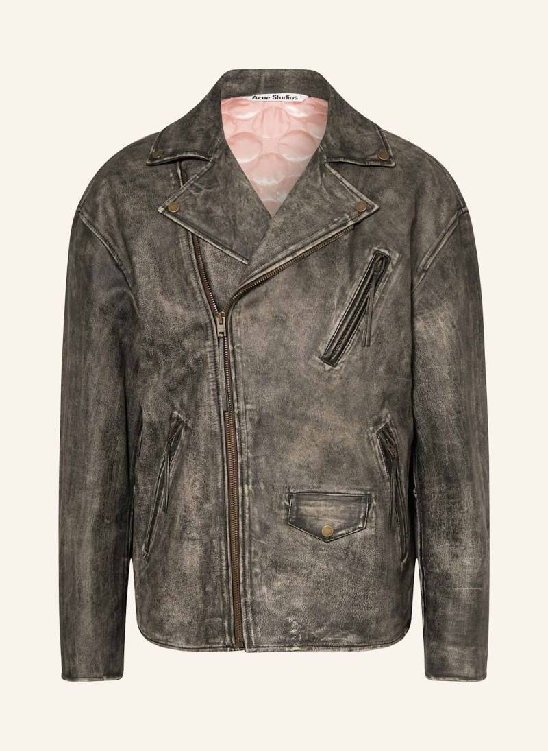 Acne Studios Lederjacke schwarz von Acne Studios