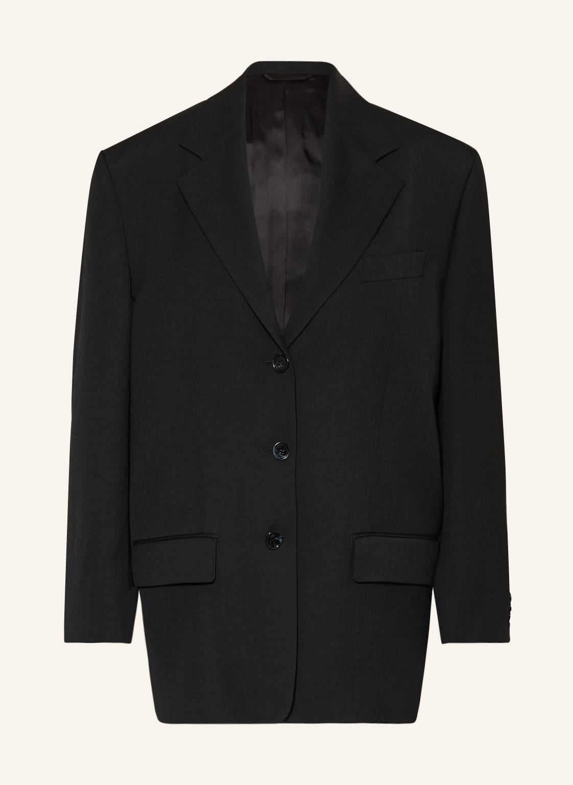 Acne Studios Longblazer schwarz von Acne Studios