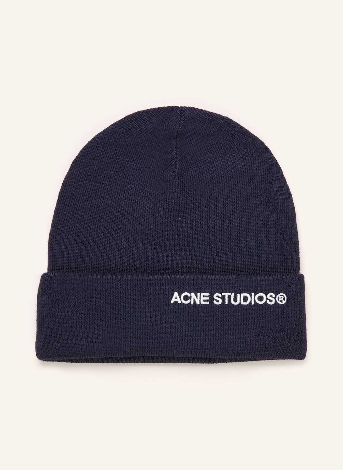 Acne Studios Mütze blau von Acne Studios