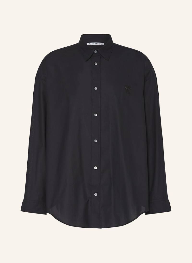 Acne Studios Piqué-Hemd Comfort Fit schwarz von Acne Studios