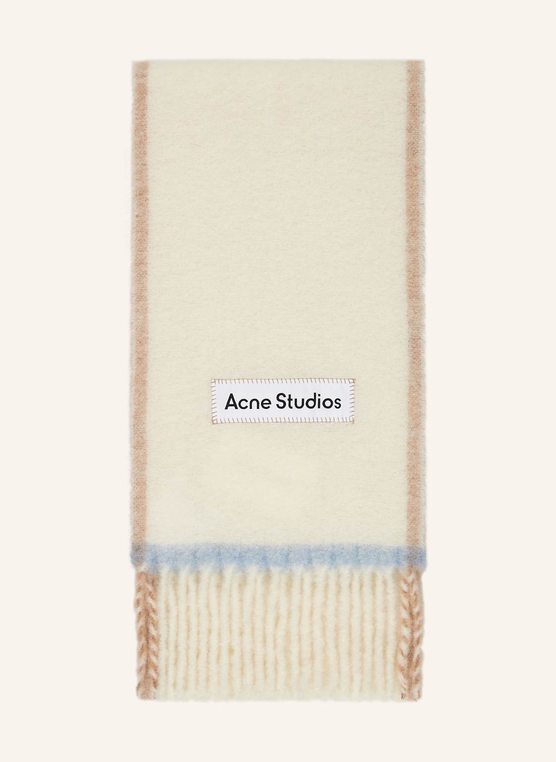 Acne Studios Schal Mit Alpaka weiss Acne Studios Schal Mit Alpaka weiss von Acne Studios