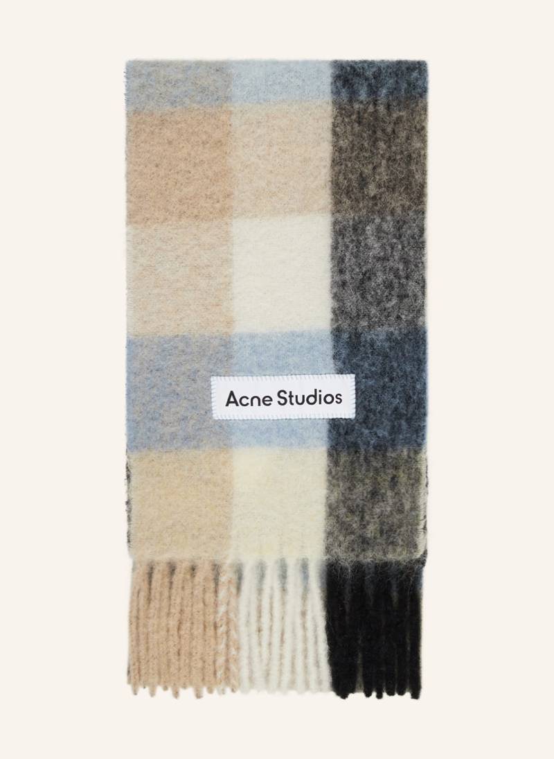 Acne Studios Schal Mit Alpaka blau von Acne Studios