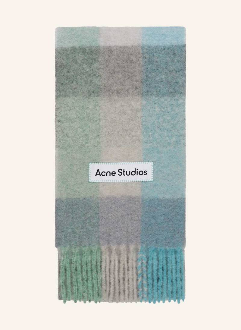 Acne Studios Schal Mit Alpaka blau von Acne Studios