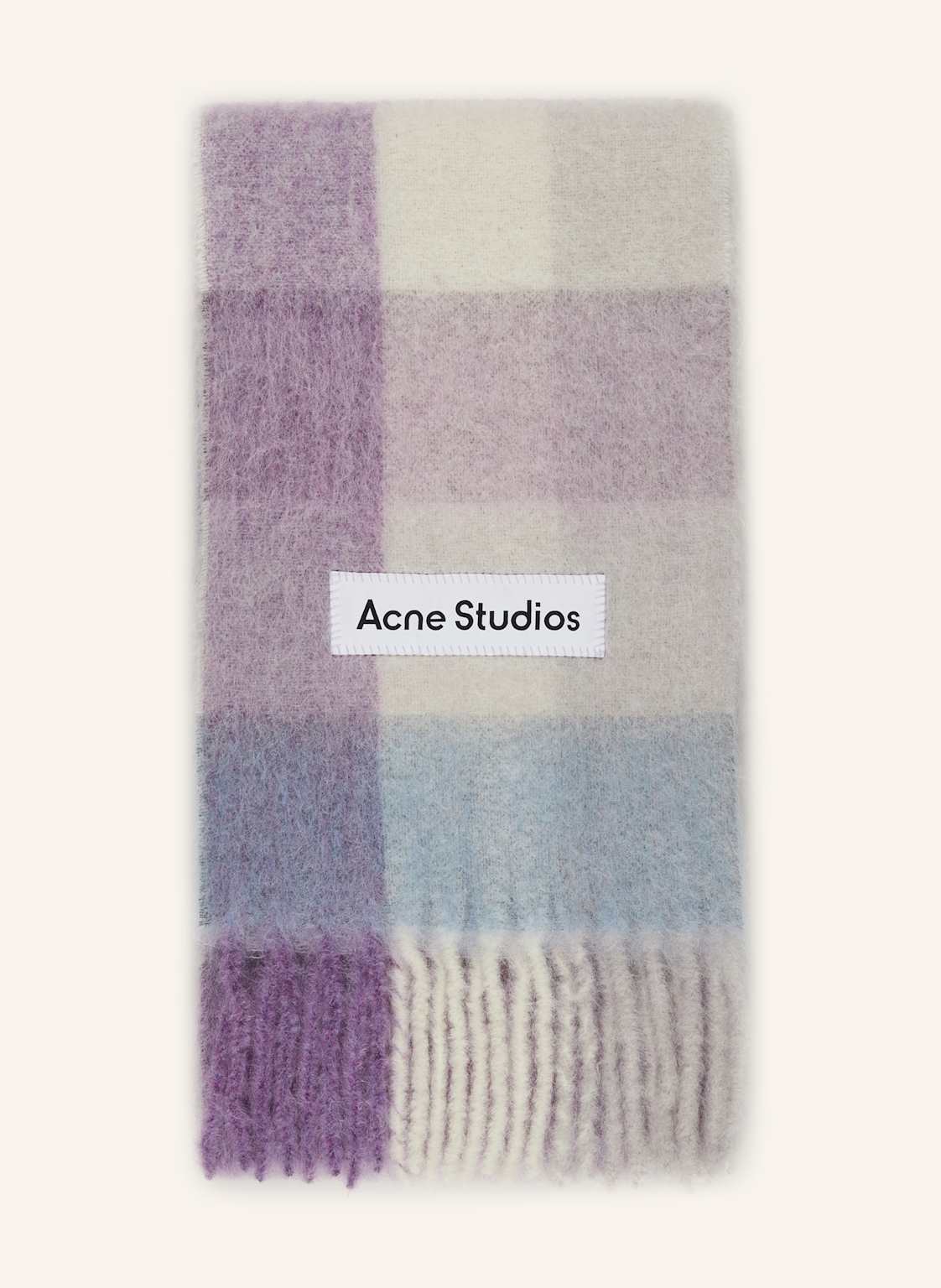 Acne Studios Schal Mit Alpaka lila Acne Studios Schal Mit Alpaka lila von Acne Studios