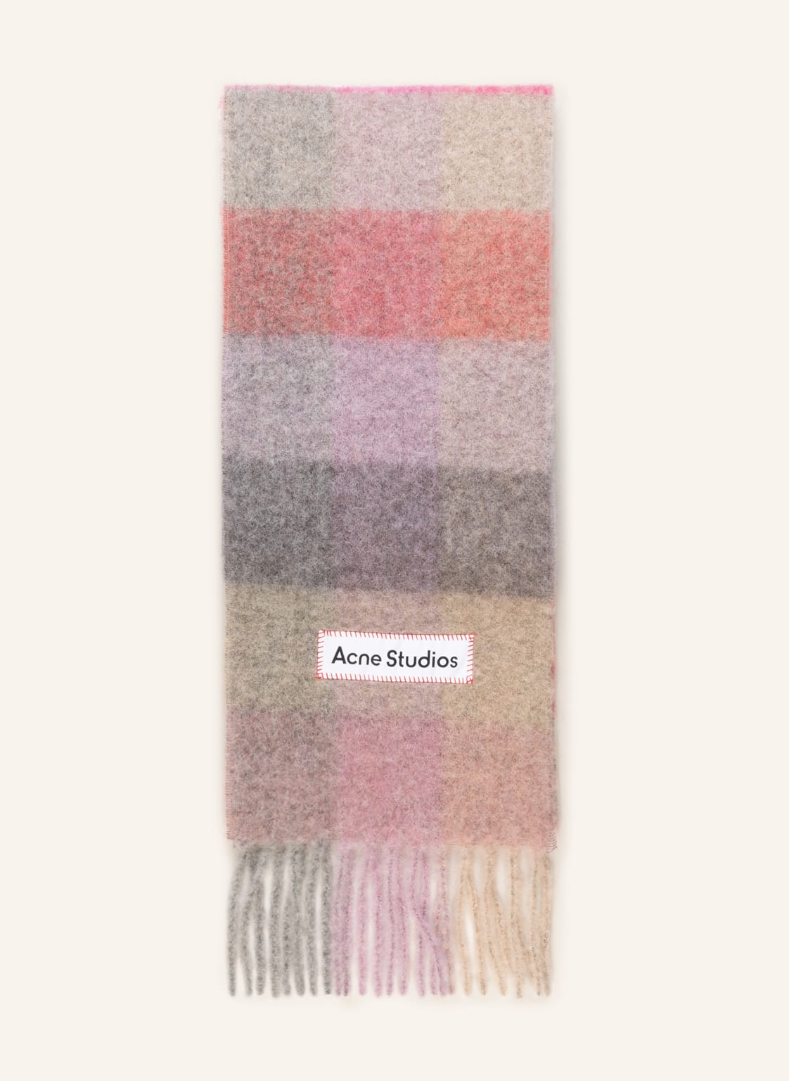 Acne Studios Schal Mit Alpaka pink von Acne Studios