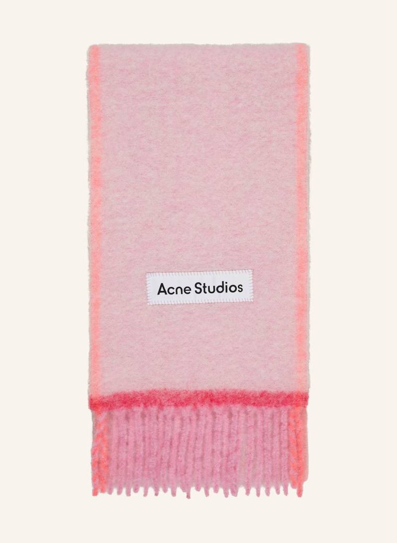 Acne Studios Schal Mit Alpaka pink von Acne Studios