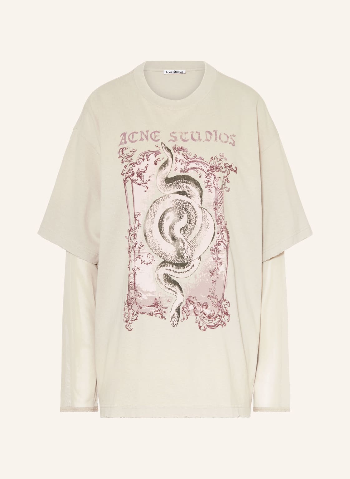 Acne Studios T-Shirt grau von Acne Studios