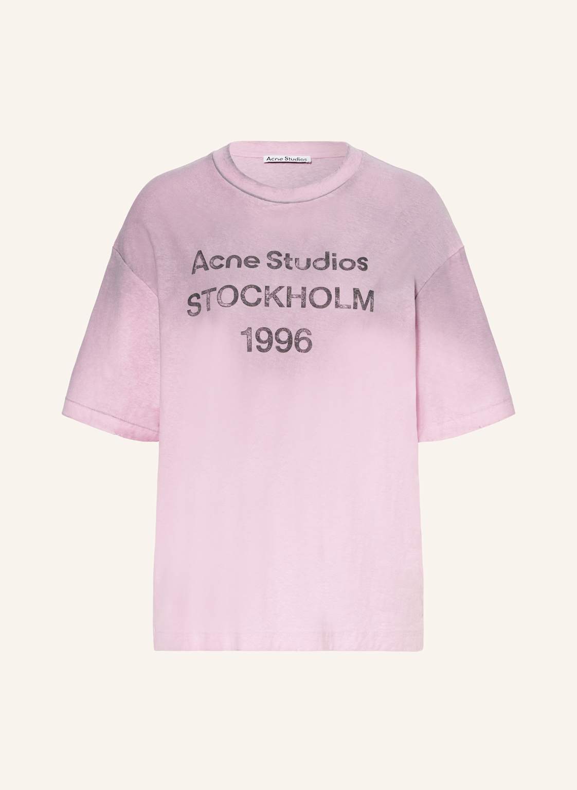 Acne Studios T-Shirt rosa von Acne Studios