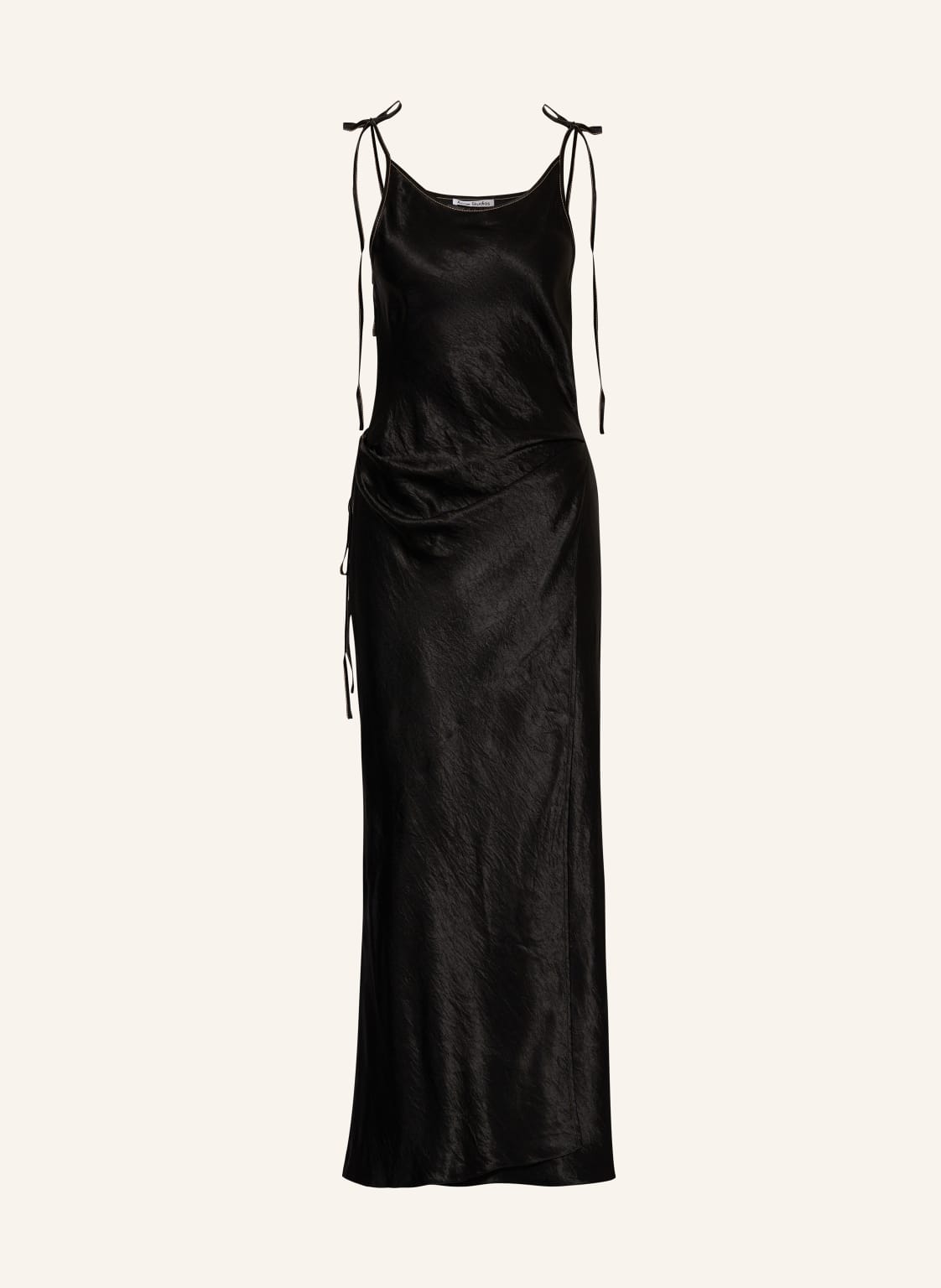 Acne Studios Wickelkleid schwarz von Acne Studios