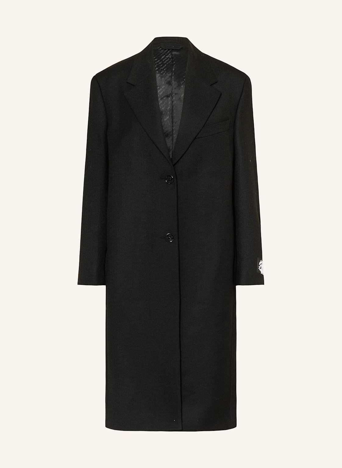 Acne Studios Wollmantel schwarz von Acne Studios