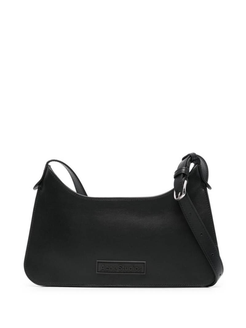 Acne Studios appliqué-logo crossbody bag - Black von Acne Studios