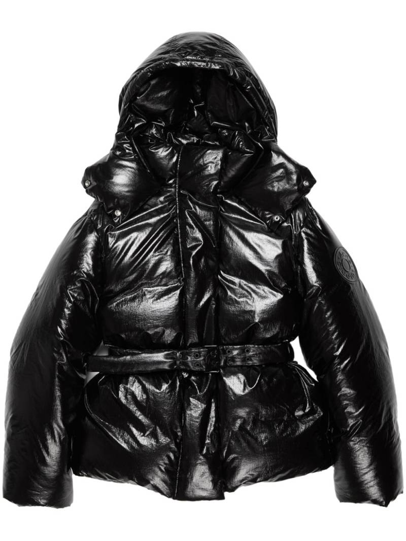 Acne Studios belted puffer jacket - Black von Acne Studios