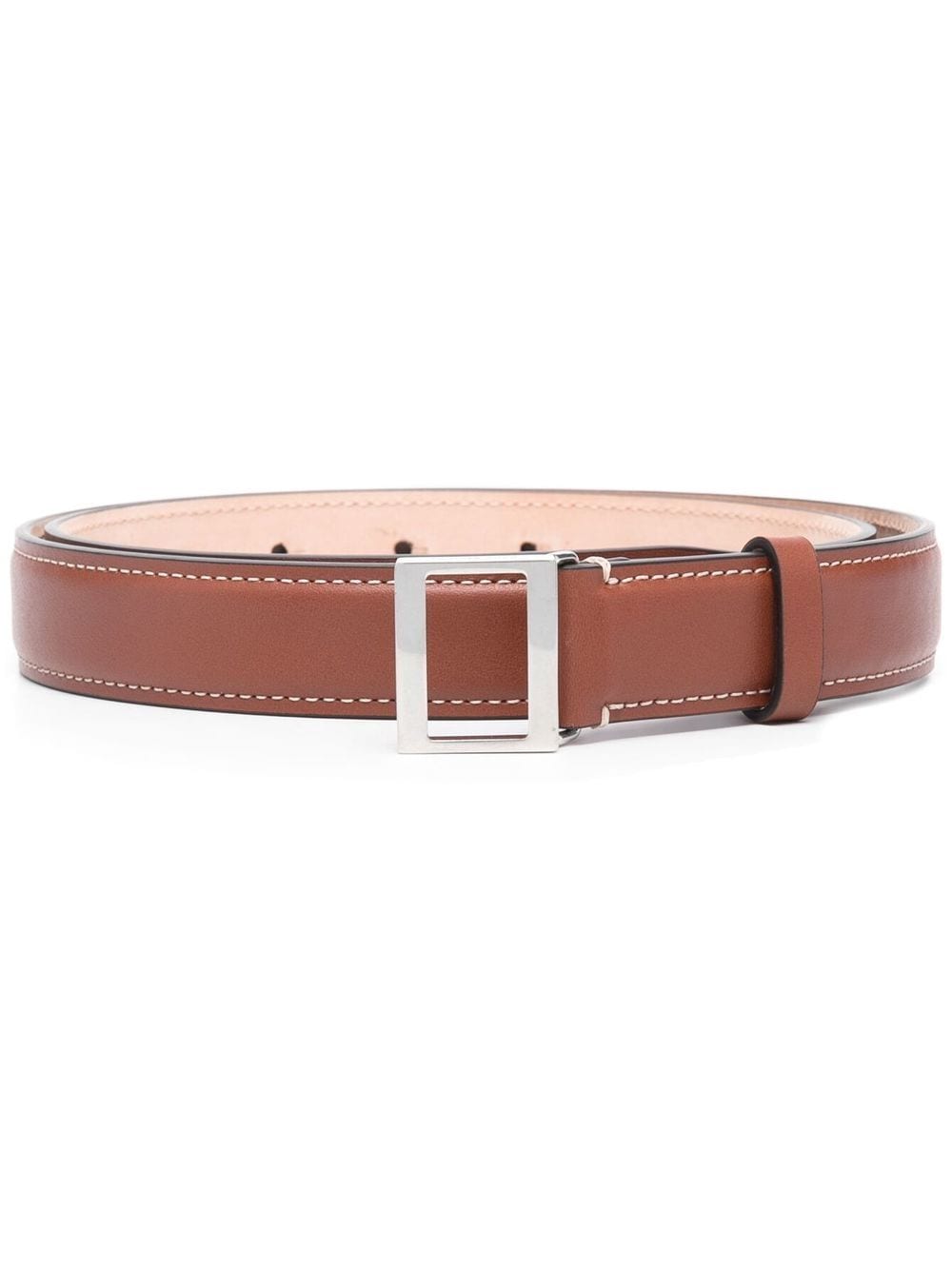 Acne Studios buckle-fastening leather belt - Brown von Acne Studios