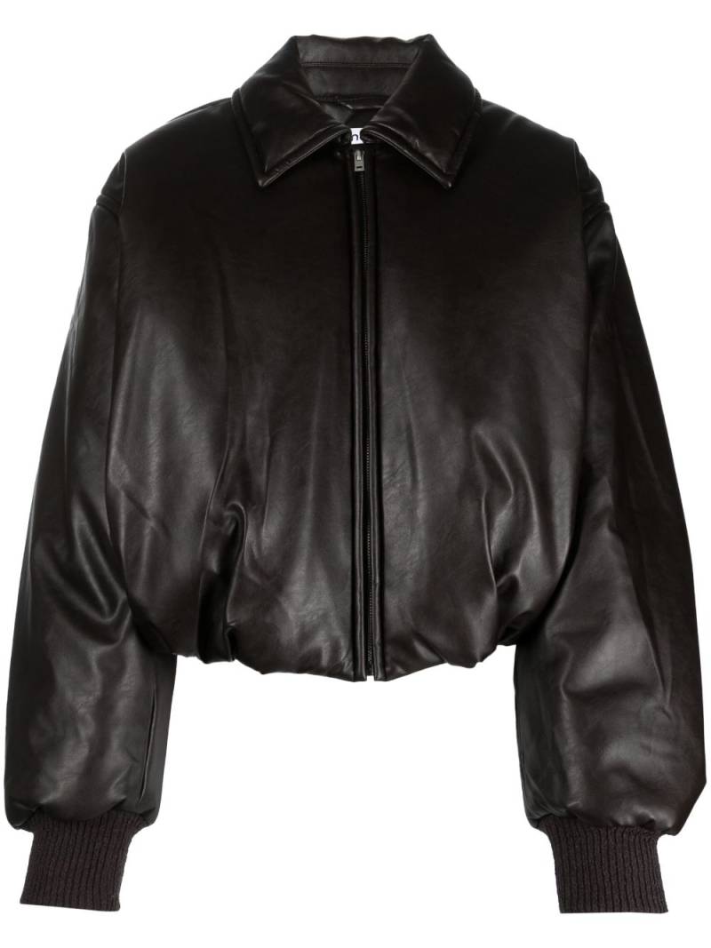 Acne Studios coated bomber jacket - Brown von Acne Studios