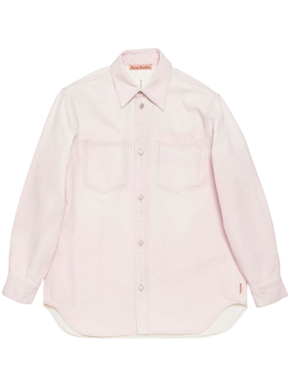 Acne Studios denim button-up shirt - Pink von Acne Studios