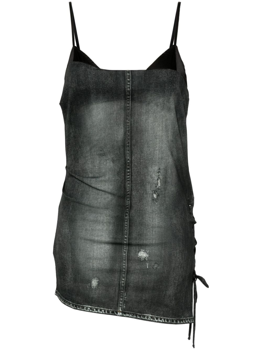 Acne Studios denim-print tank top - Black von Acne Studios