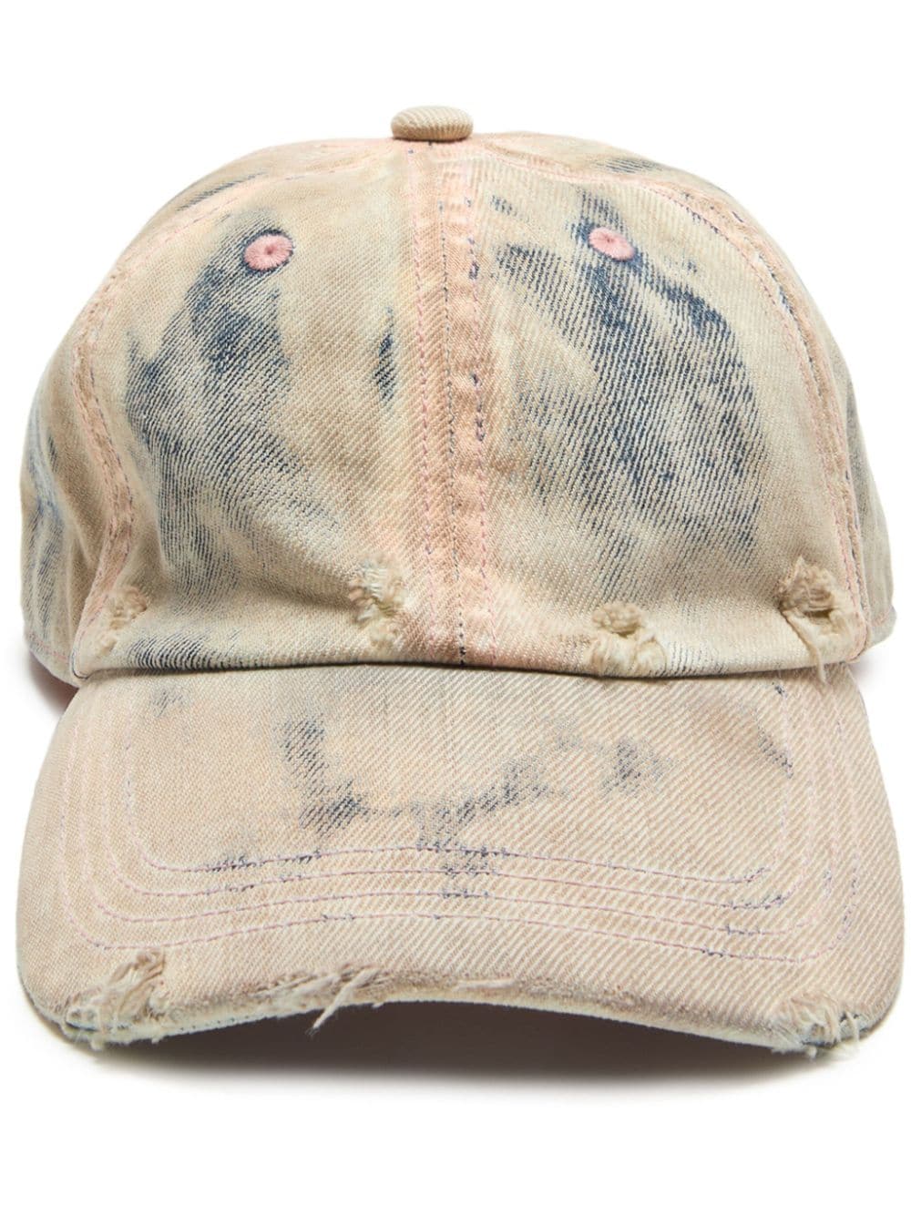 Acne Studios distressed denim cap - Neutrals von Acne Studios