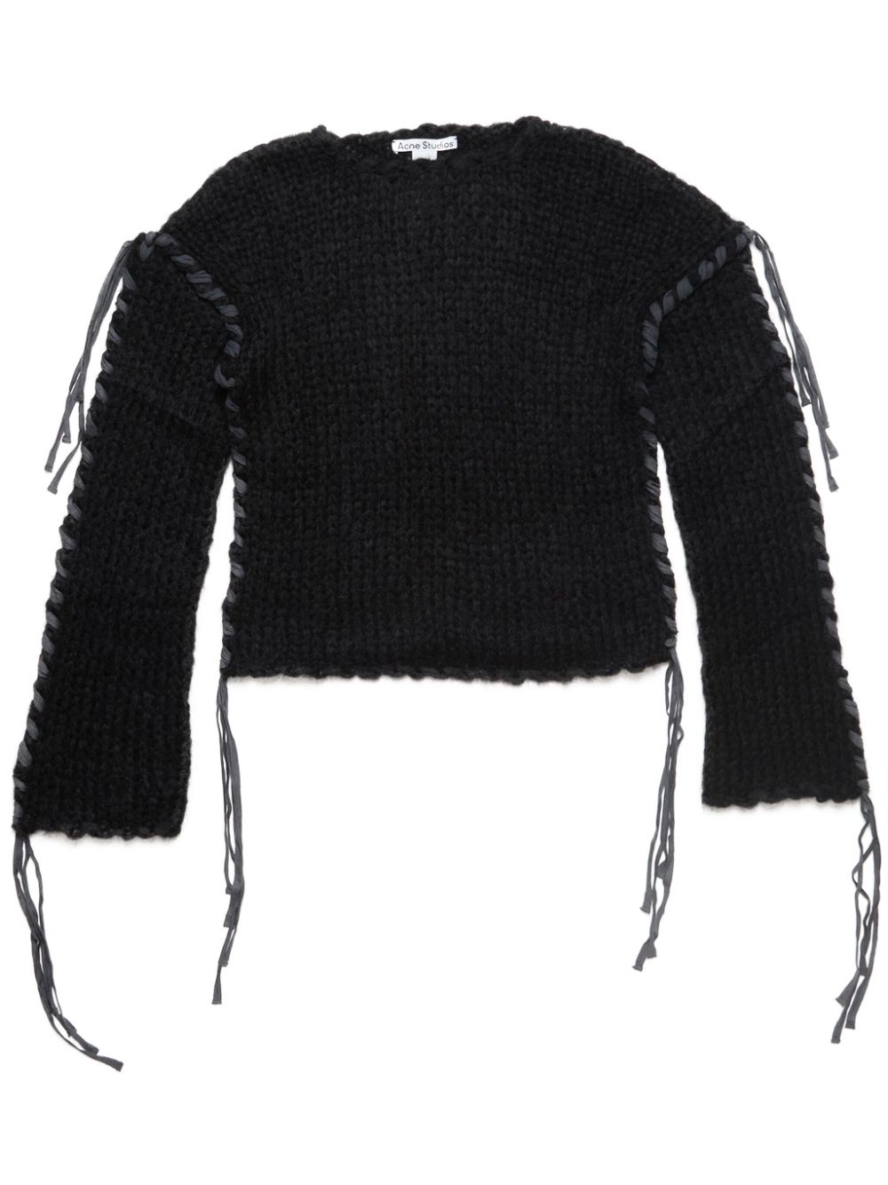 Acne Studios drop-shoulder sweater - Black von Acne Studios