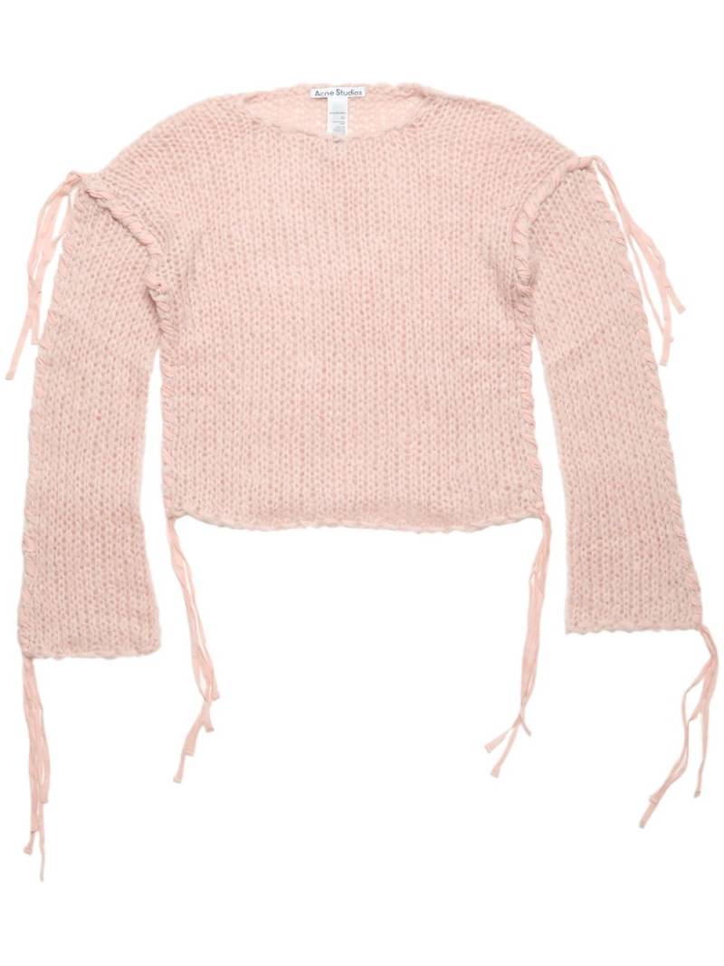 Acne Studios drop-shoulder sweater - Pink von Acne Studios