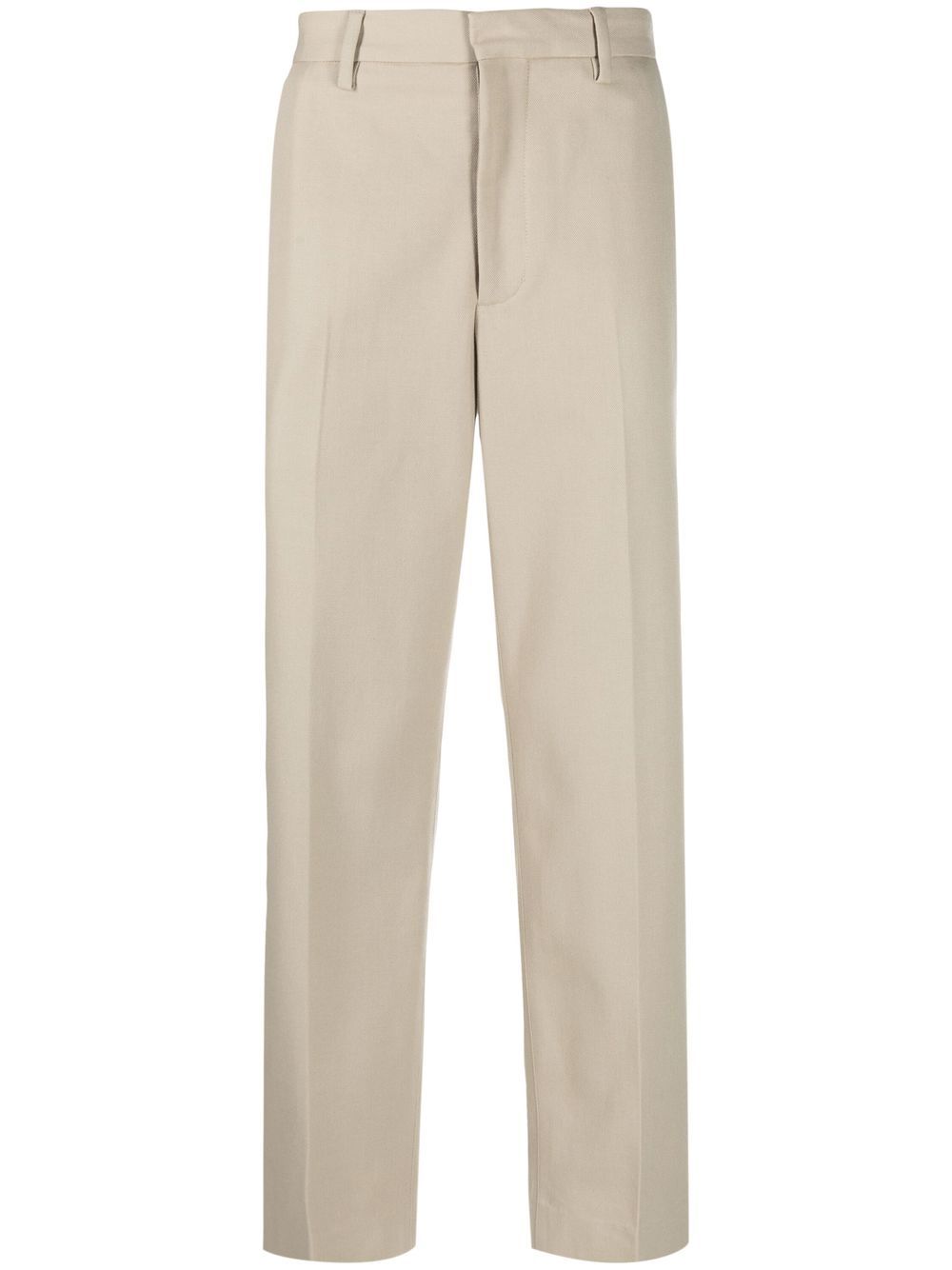 Acne Studios high-waisted straight-leg trousers - Neutrals von Acne Studios