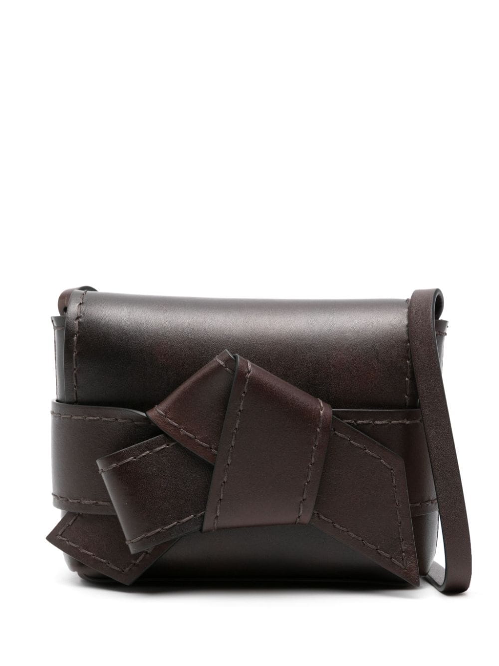 Acne Studios mini Musubi cross body bag - Brown von Acne Studios