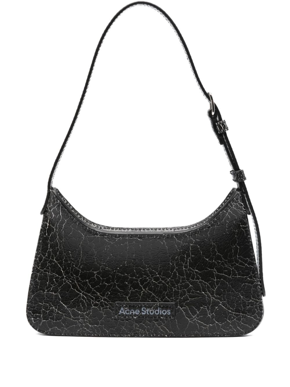 Acne Studios mini Platt leather shoulder bag - Black von Acne Studios