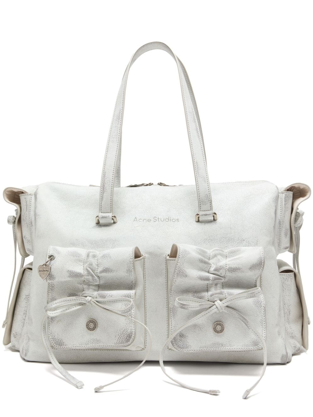 Acne Studios Multipocket tote bag - White von Acne Studios