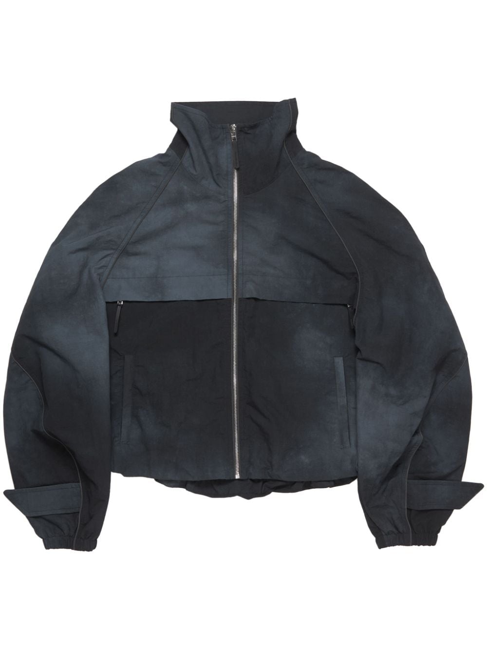 Acne Studios ombré bomber jacket - Black von Acne Studios