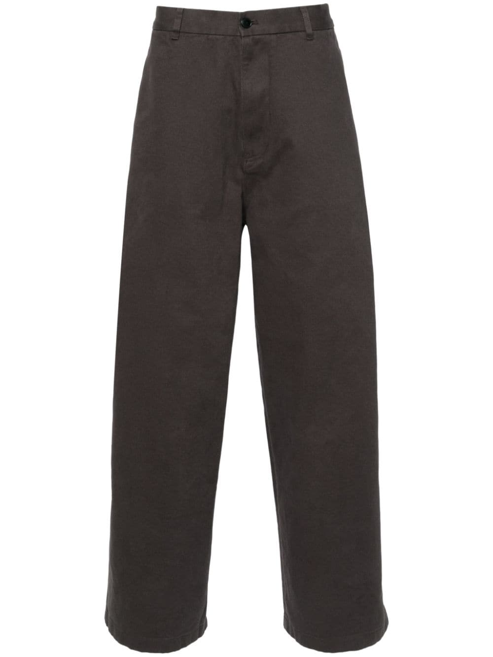 Acne Studios organic-cotton loose-cut trousers - Grey von Acne Studios
