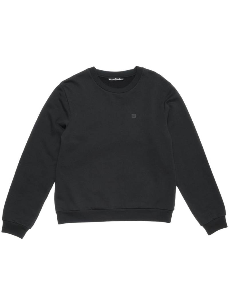 Acne Studios organic-cotton sweatshirt - Black von Acne Studios