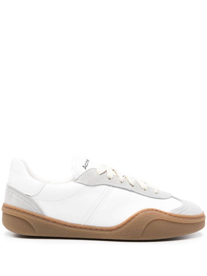 Acne Studios panelled-design leather sneakers - White von Acne Studios