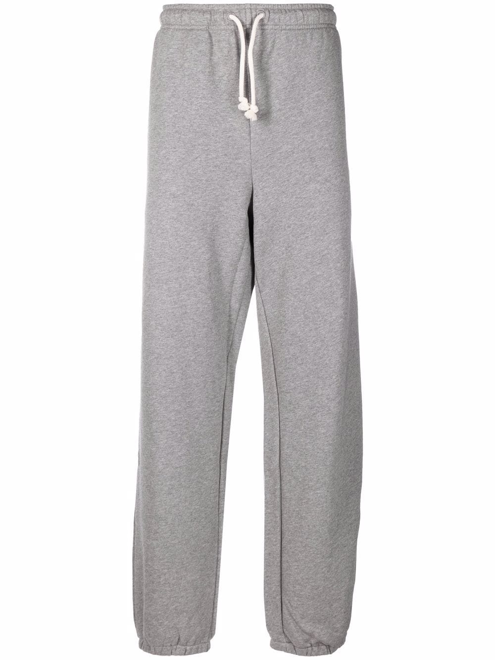 Acne Studios patch-detail cotton sweatpants - Grey von Acne Studios