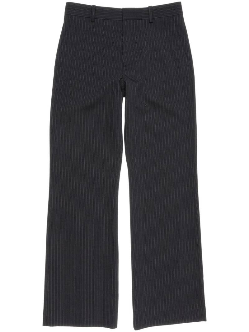 Acne Studios pinstripe tailored trousers - Black von Acne Studios