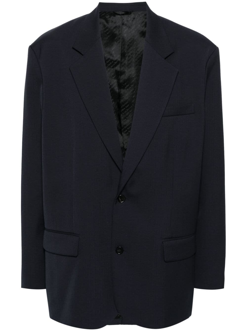 Acne Studios single-breasted blazer - Blue von Acne Studios