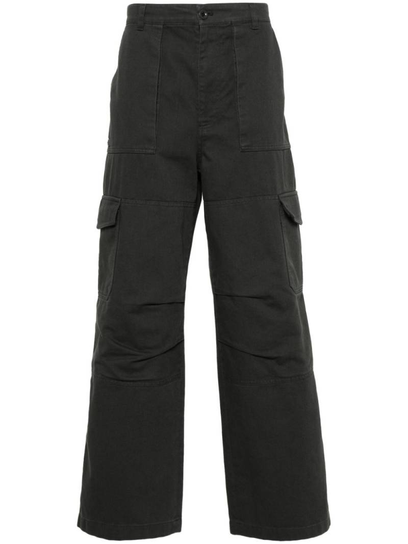 Acne Studios wide-leg cargo trousers - Green von Acne Studios